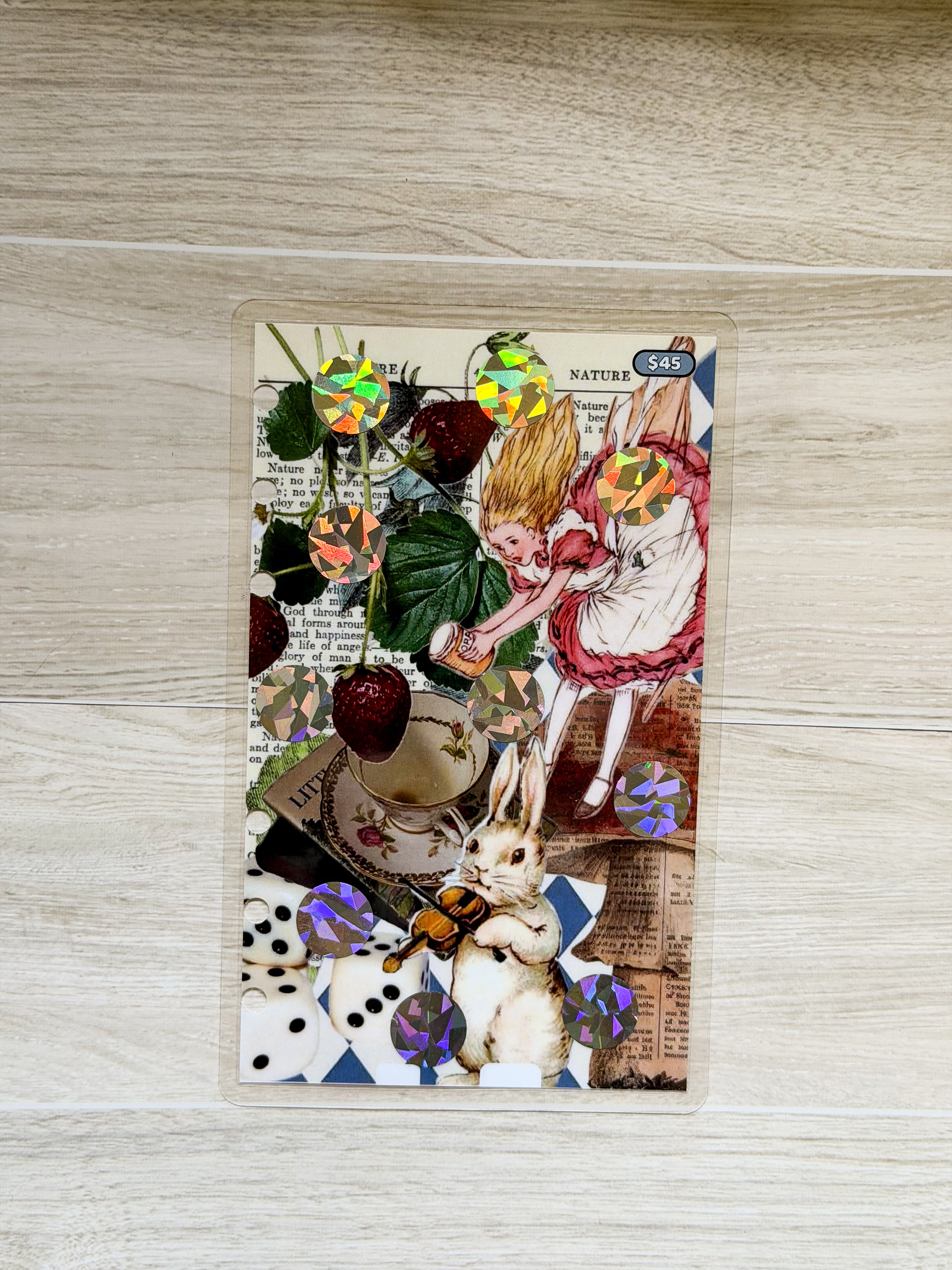 Alice in wonderland, scratch off