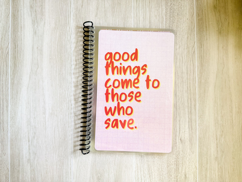 All Good Things Savings book