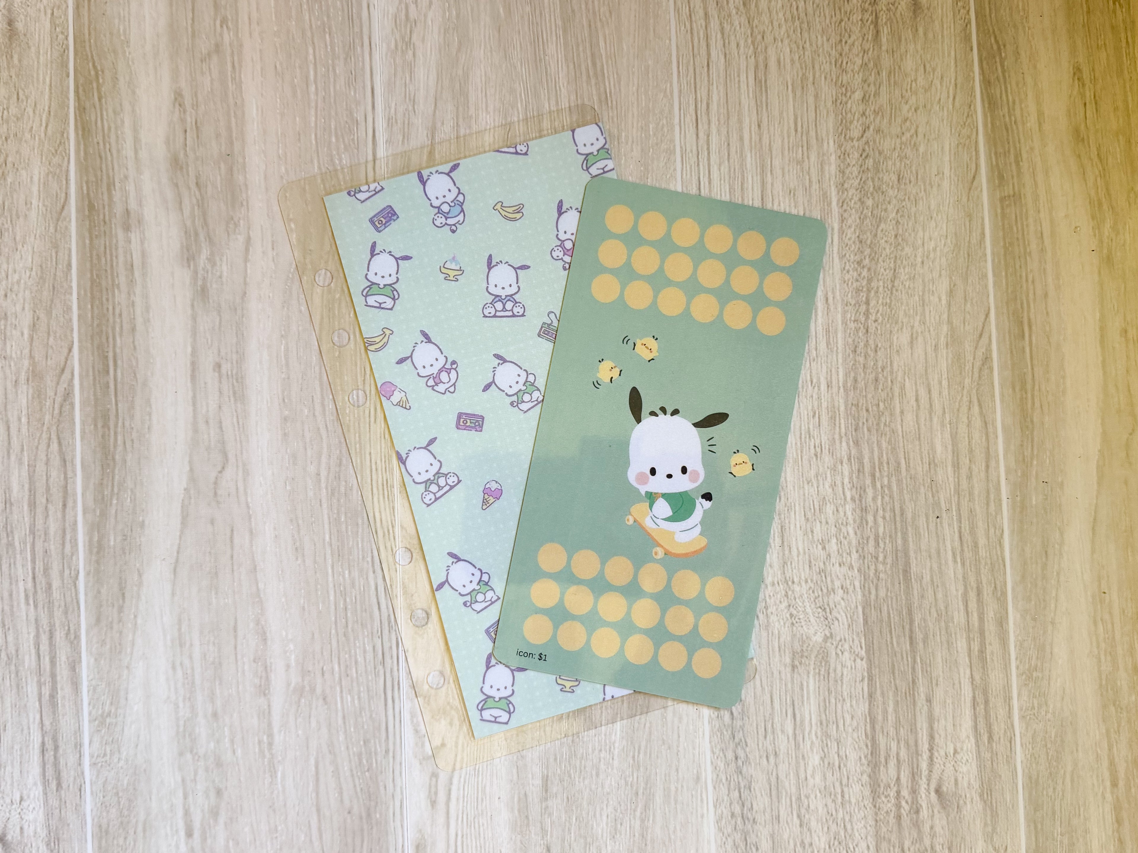 Pochacco savings challenge envelope bundle