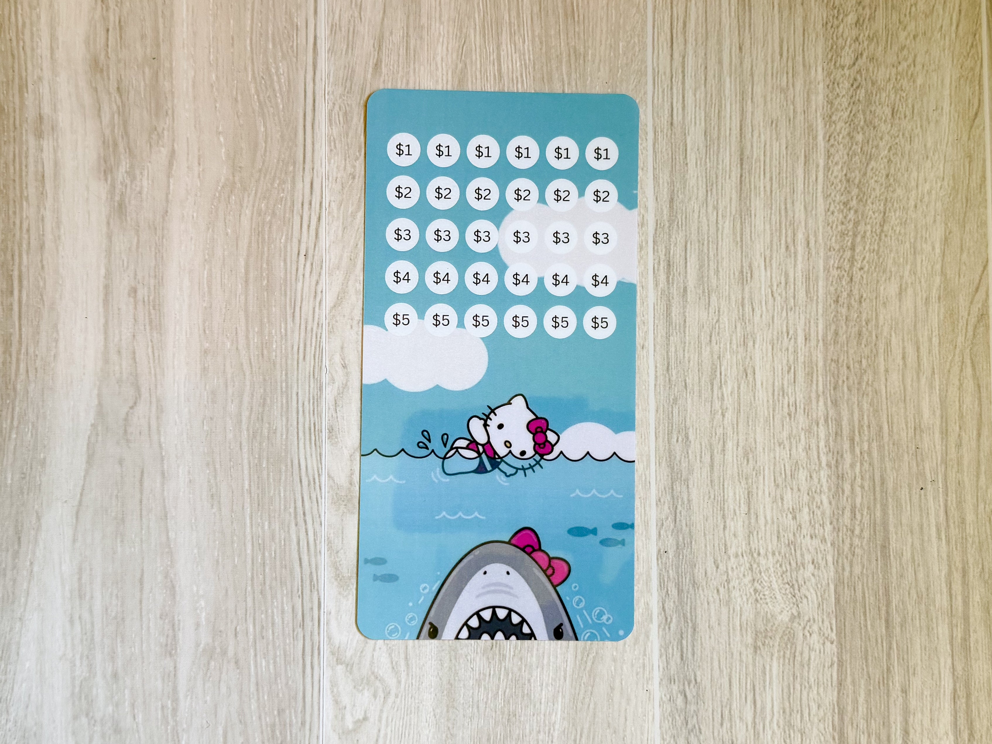 Hello kitty shark challenge