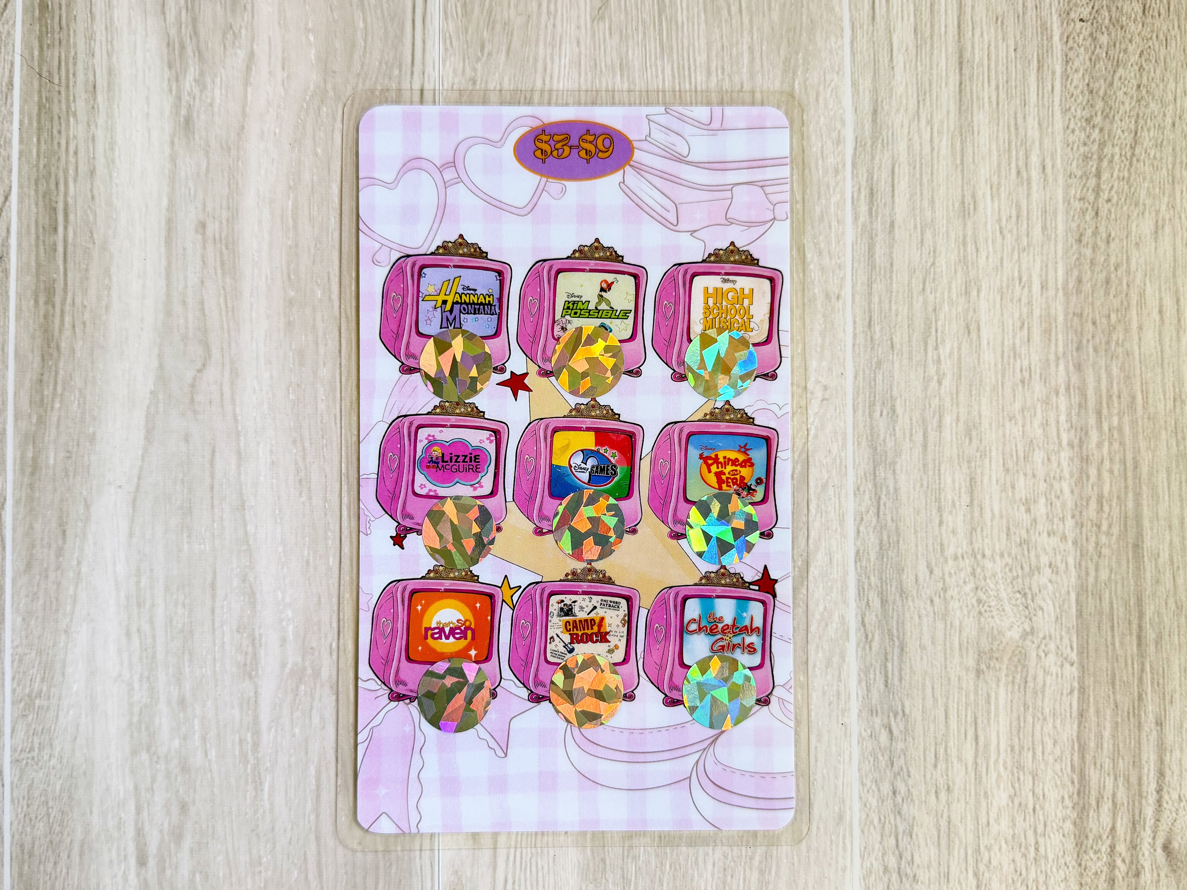 Princess tv scratch off