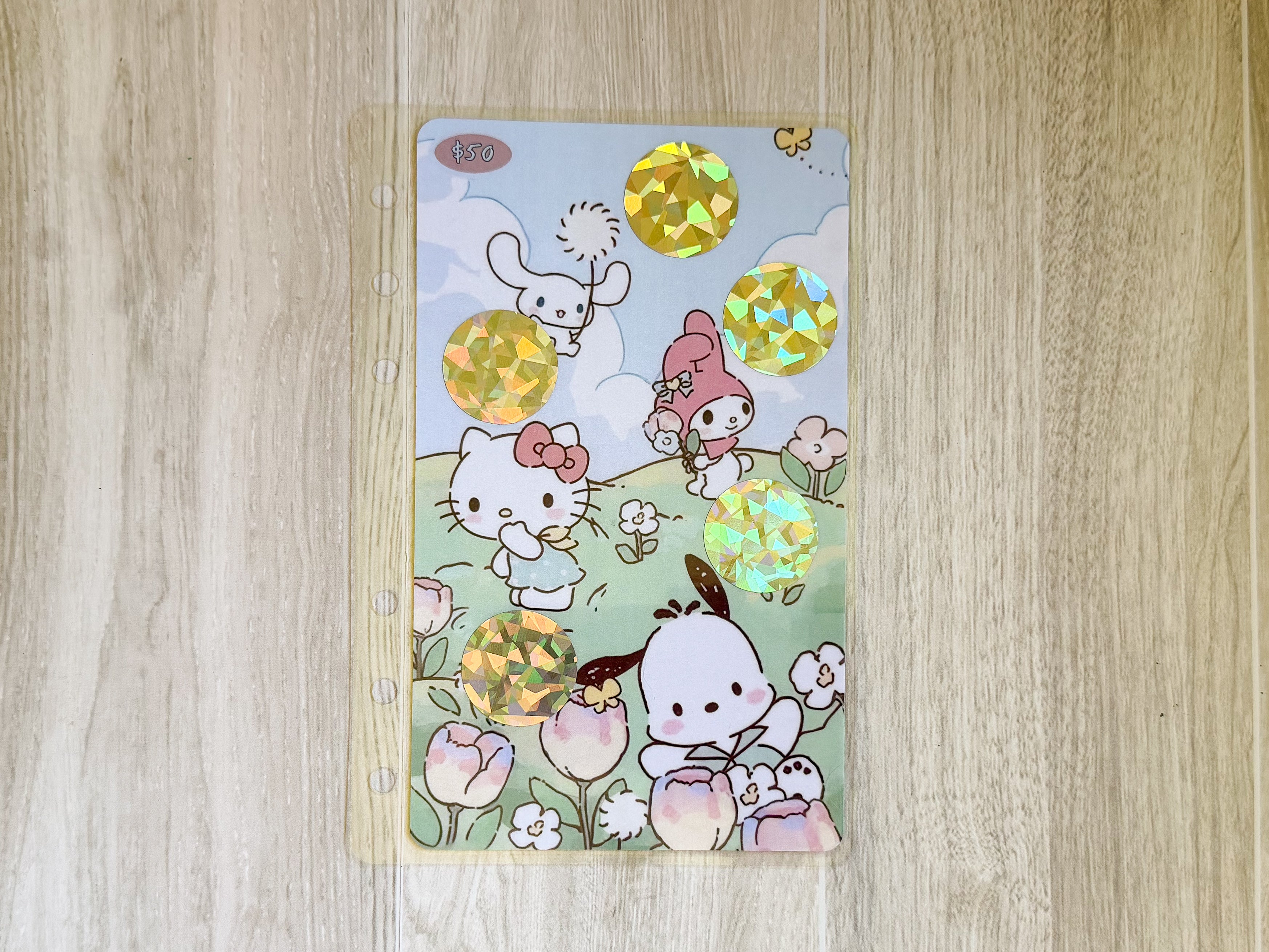 Summer time friends scratch off