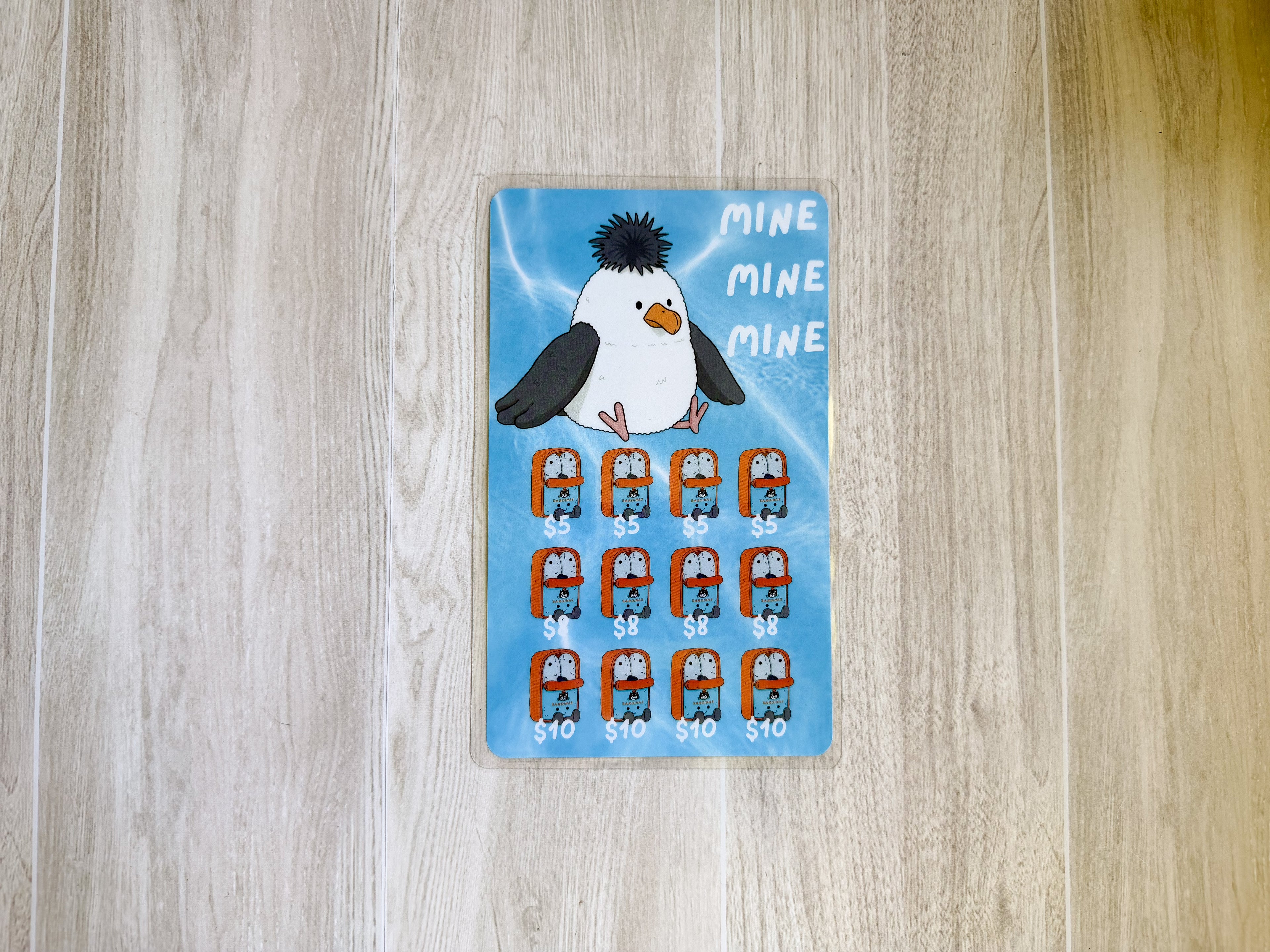 Mine - Seagull jelly savings challenge