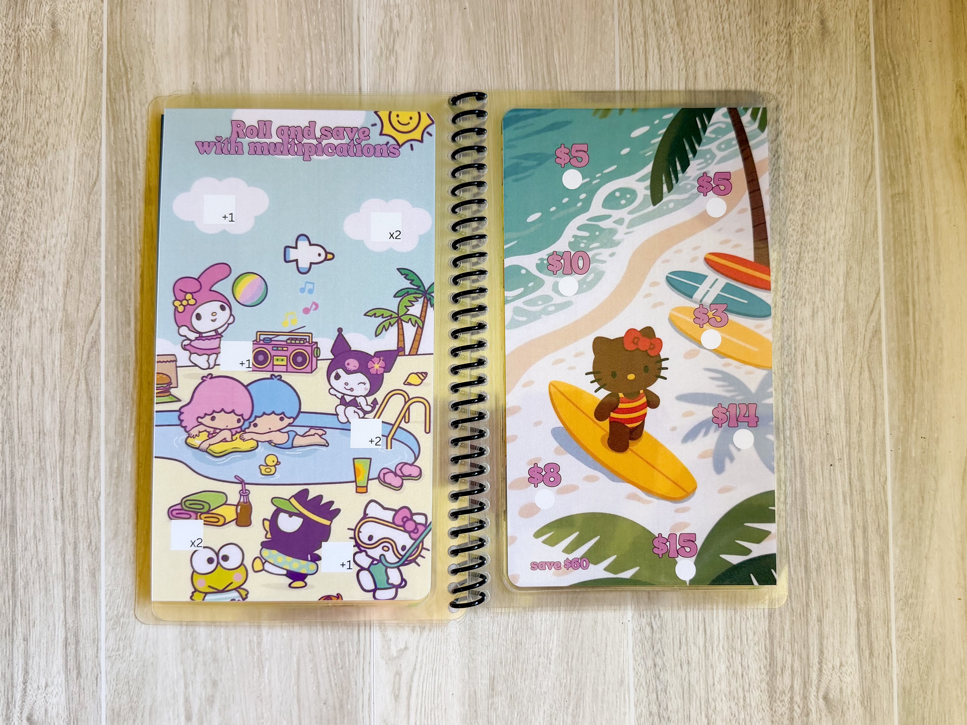 Hello summer! Savings book