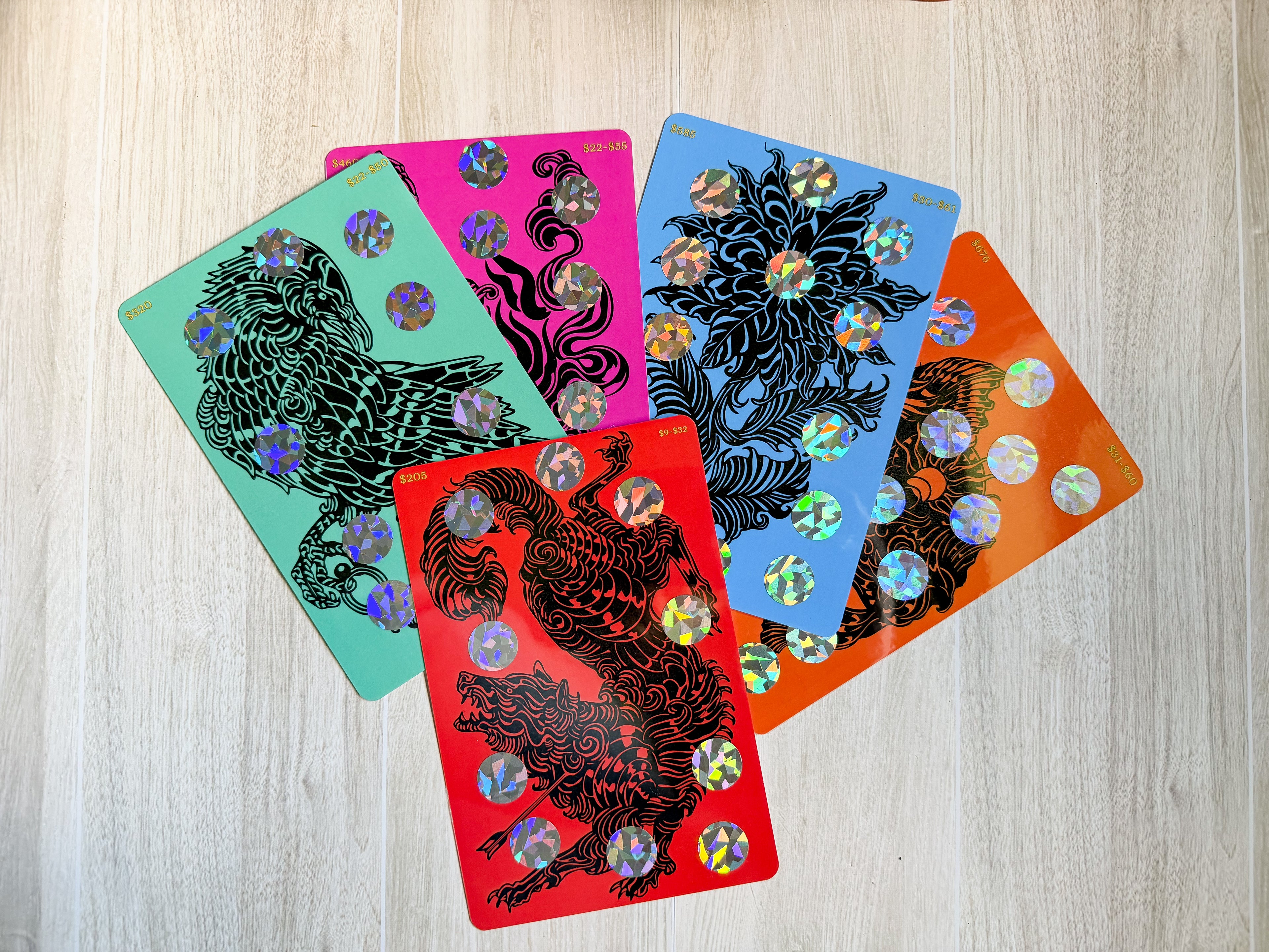 ACOTAR Scratch off set