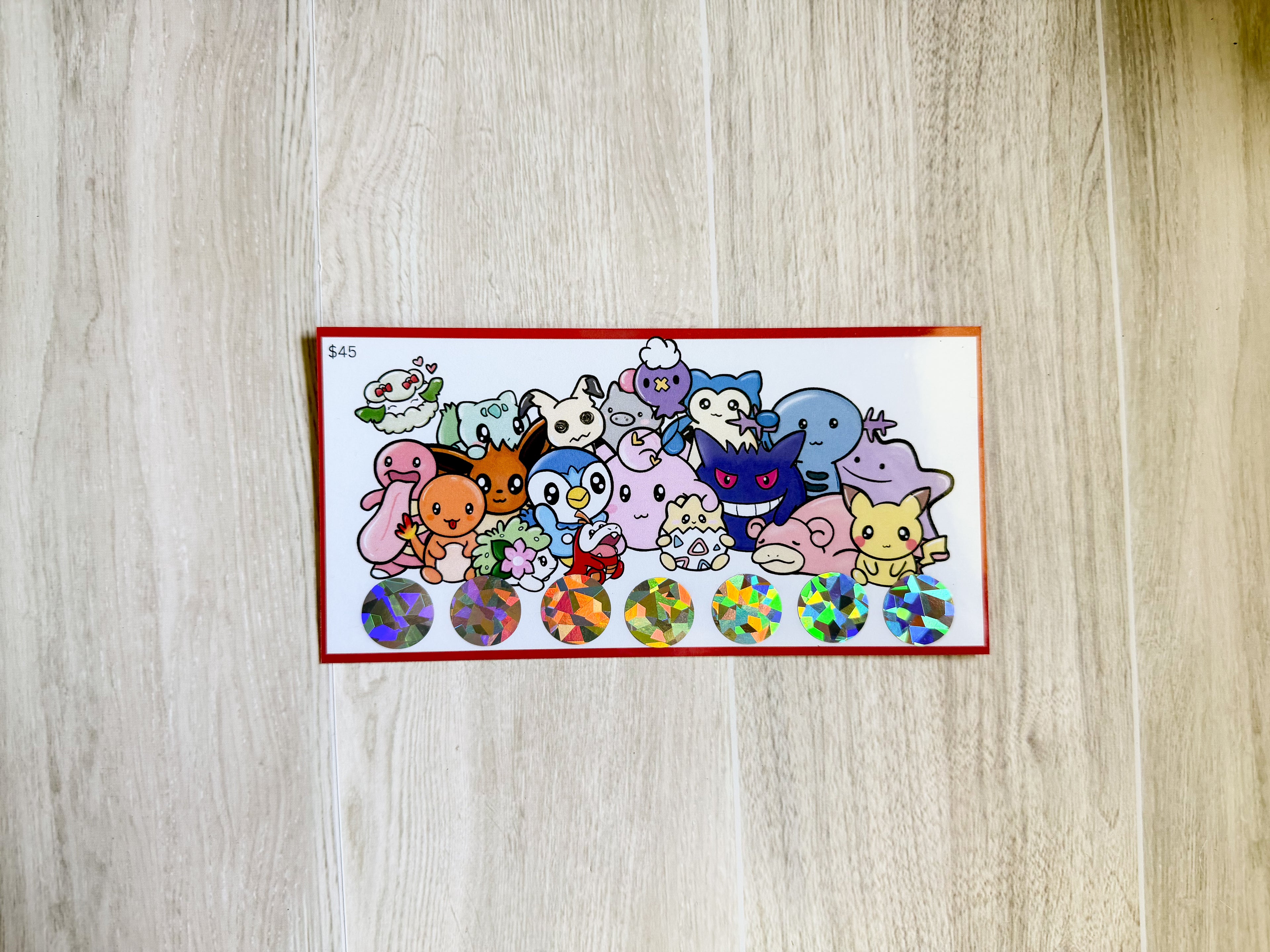 Poképals scratch off