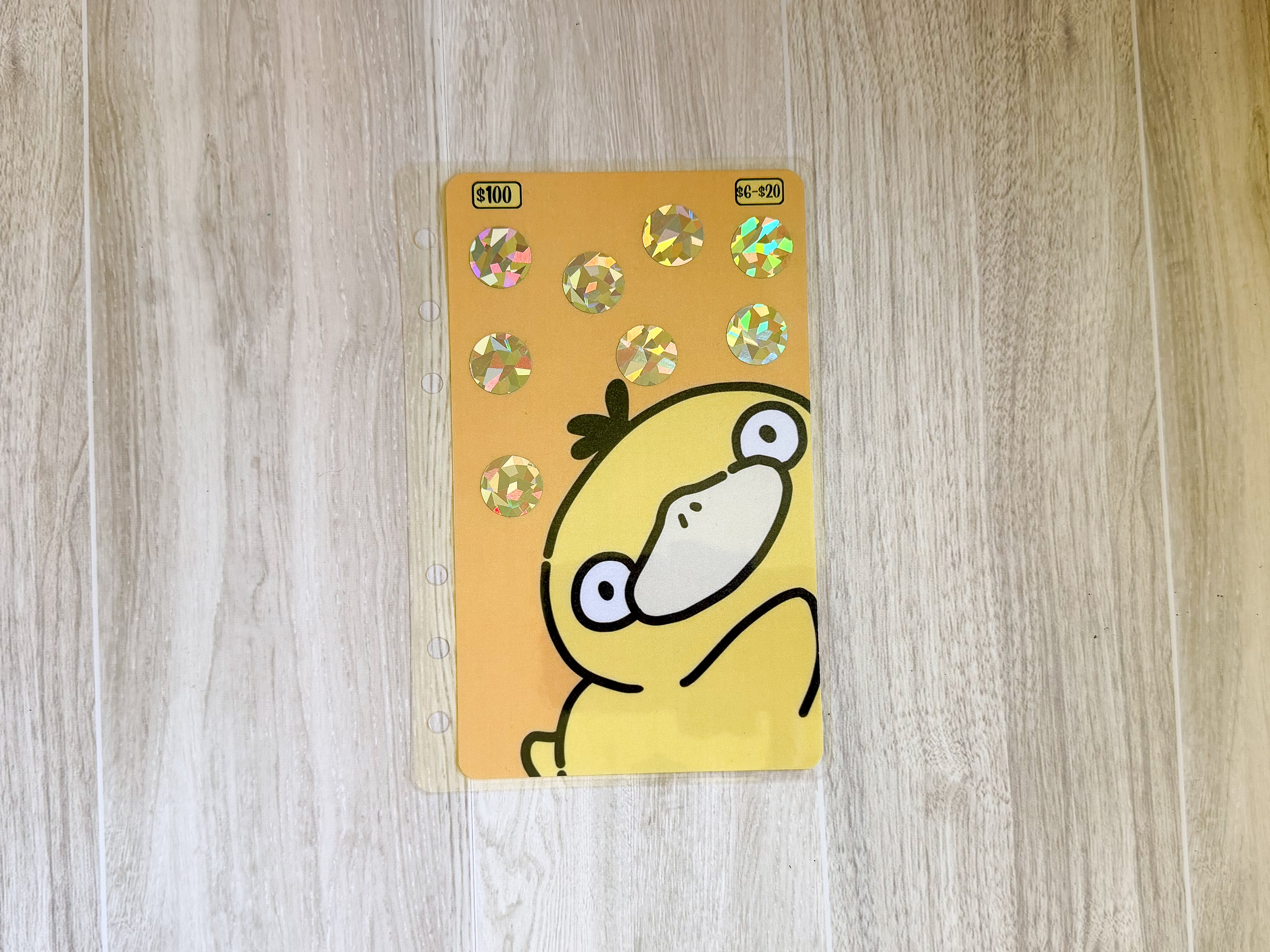 Psyduck scratch off