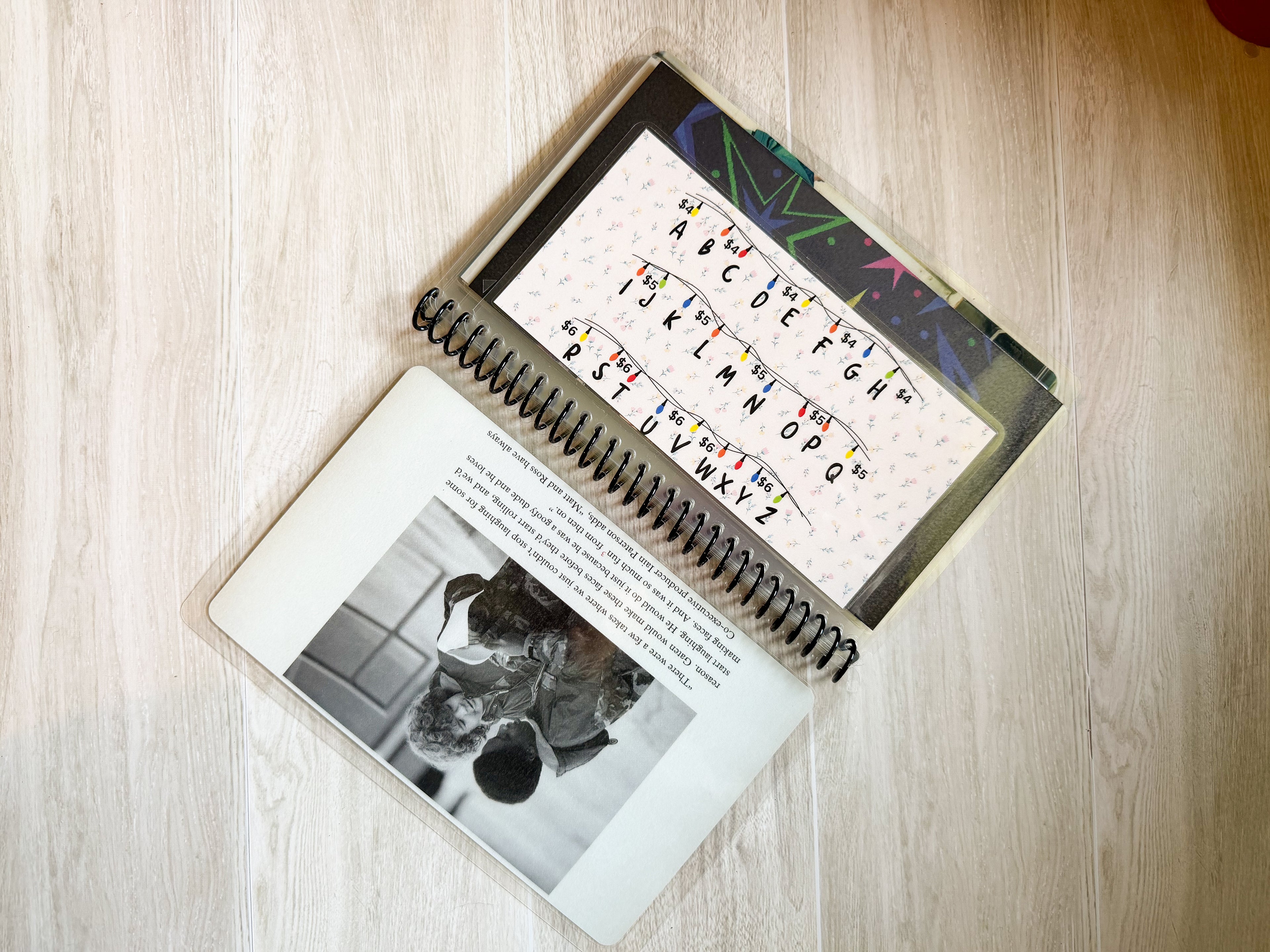 Strange savings binders - style will very