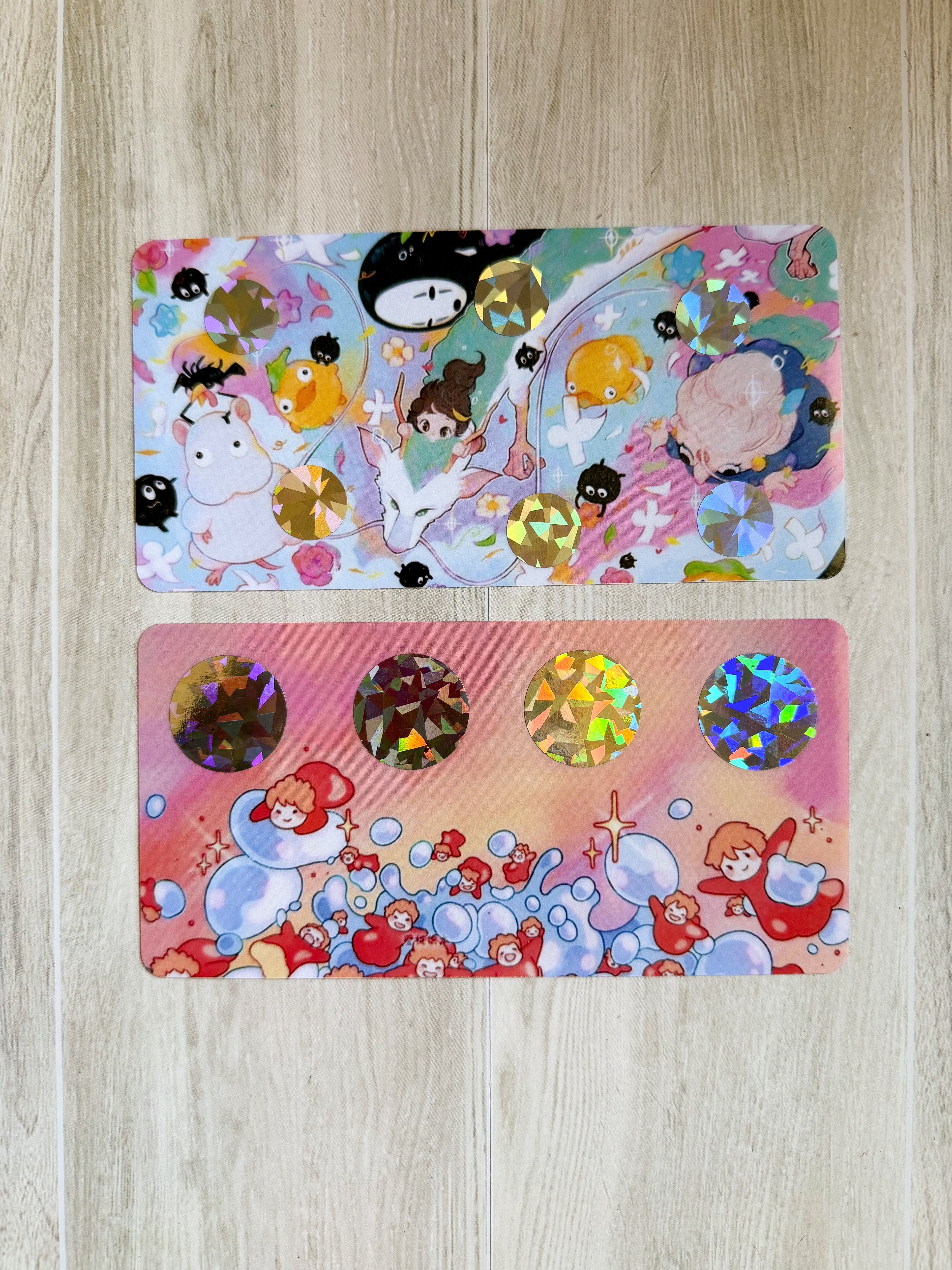 Studio ghibli scratch off bundle