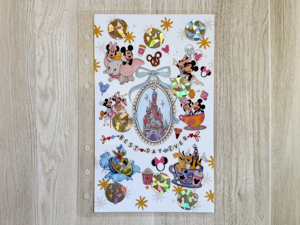 Disney land scratch off