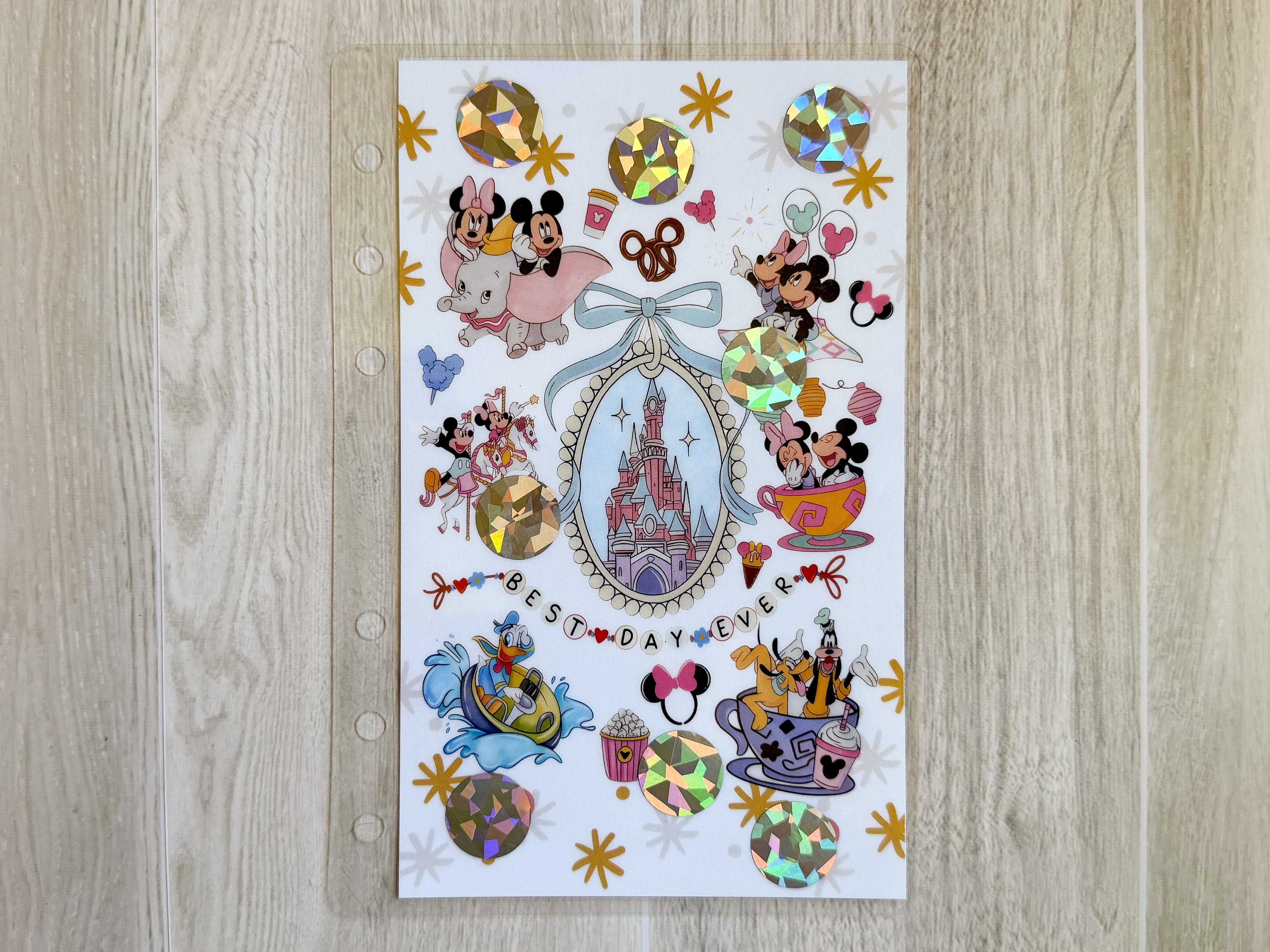 Disney land scratch off