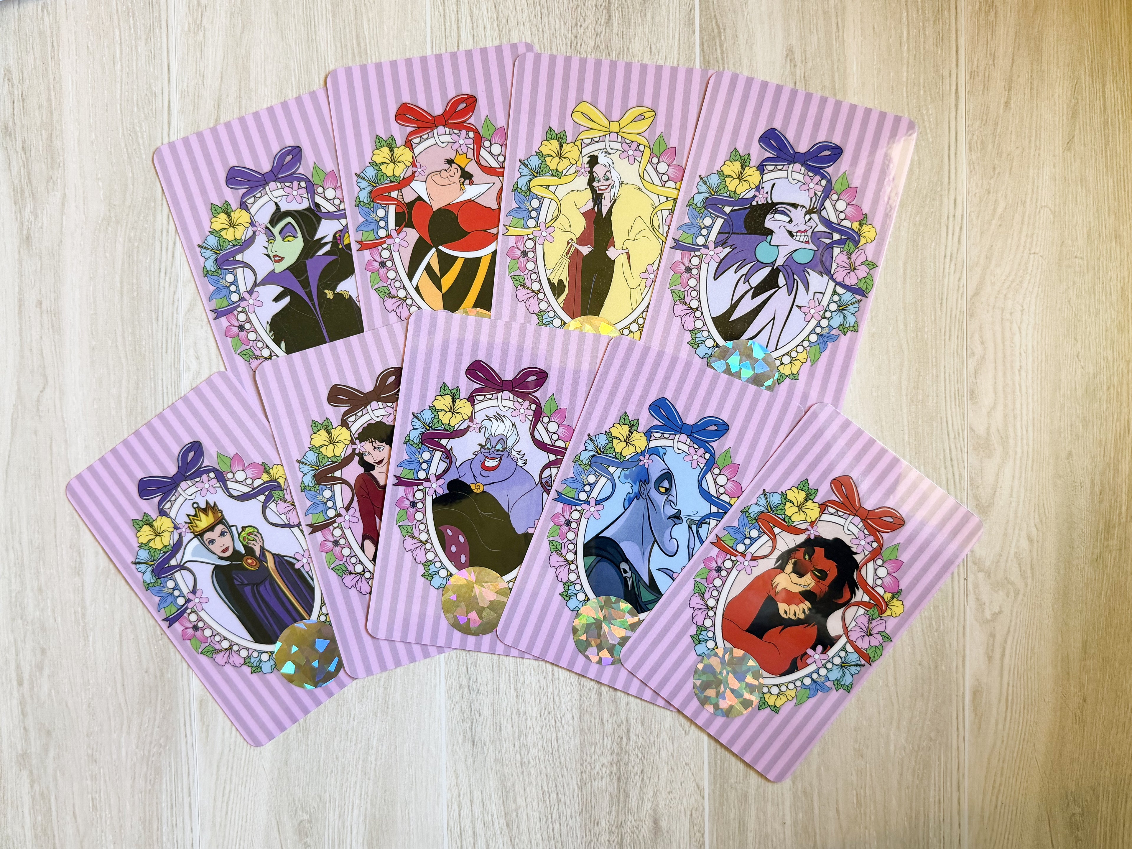 Disney villains - mini savings scratch off