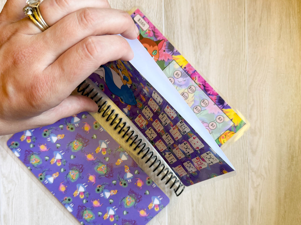 Alice in wonderland savings book